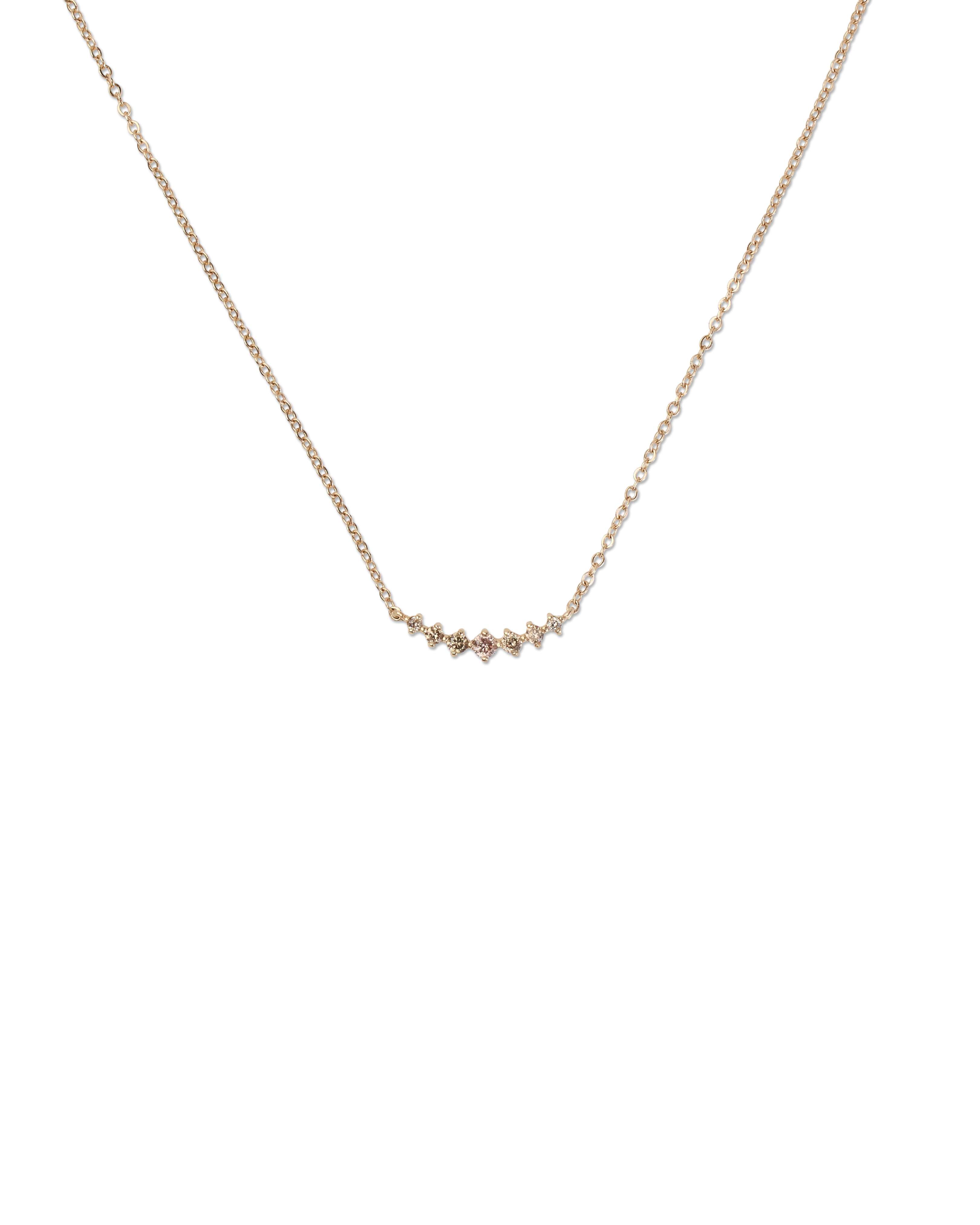 The Grace Diamond Cluster Necklace